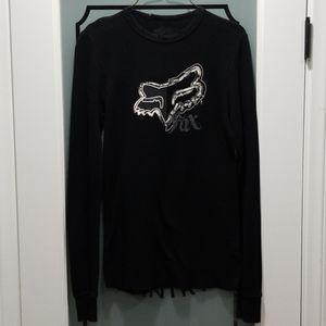 Men's small fox long sleeve tee